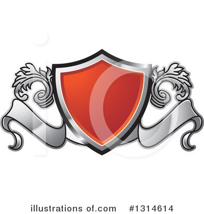 Royalty-Free (RF) Shield Clipart Illustration by Lal Perera - Stock Sample #1314614