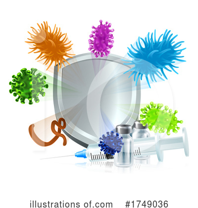 Germs Clipart #1749036 by AtStockIllustration