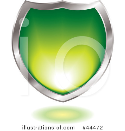 Royalty-Free (RF) Shield Clipart Illustration by michaeltravers - Stock Sample #44472