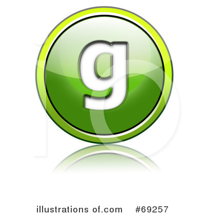 Royalty-Free (RF) Shiny Green Button Clipart Illustration by chrisroll - Stock Sample #69257