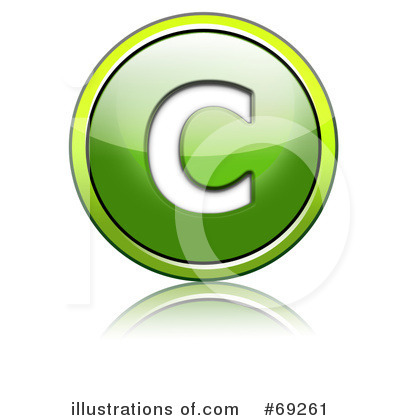 Royalty-Free (RF) Shiny Green Button Clipart Illustration by chrisroll - Stock Sample #69261