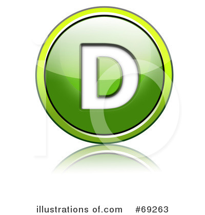 Royalty-Free (RF) Shiny Green Button Clipart Illustration by chrisroll - Stock Sample #69263