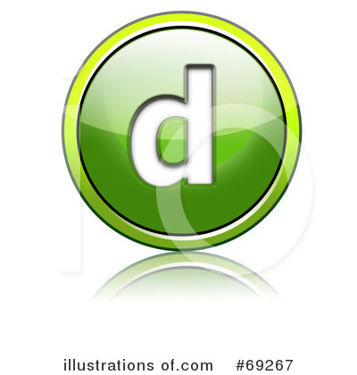 Royalty-Free (RF) Shiny Green Button Clipart Illustration by chrisroll - Stock Sample #69267