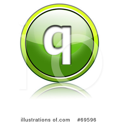 Royalty-Free (RF) Shiny Green Button Clipart Illustration by chrisroll - Stock Sample #69596