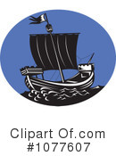 Ship Clipart #1077607 by patrimonio