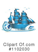 Ship Clipart #1102030 by merlinul