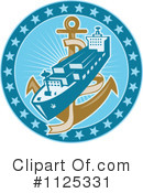 Ship Clipart #1125331 by patrimonio