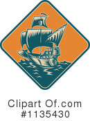 Ship Clipart #1135430 by patrimonio