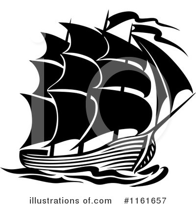 Boats Clipart #1161657 by Vector Tradition SM
