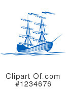 Ship Clipart #1234676 by Vector Tradition SM