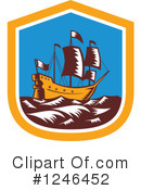 Ship Clipart #1246452 by patrimonio