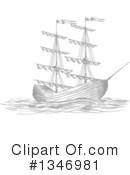 Ship Clipart #1346981 by Vector Tradition SM