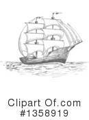 Ship Clipart #1358919 by Vector Tradition SM