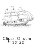 Ship Clipart #1361221 by Vector Tradition SM