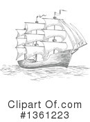 Ship Clipart #1361223 by Vector Tradition SM