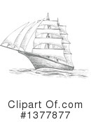 Ship Clipart #1377877 by Vector Tradition SM
