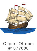 Ship Clipart #1377880 by Vector Tradition SM