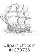 Ship Clipart #1379736 by Vector Tradition SM