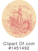 Ship Clipart #1451492 by patrimonio