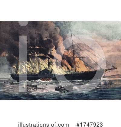 Royalty-Free (RF) Ship Clipart Illustration by JVPD - Stock Sample #1747923