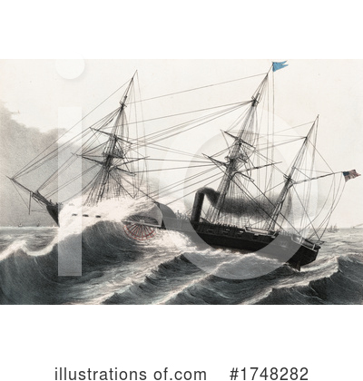 Royalty-Free (RF) Ship Clipart Illustration by JVPD - Stock Sample #1748282