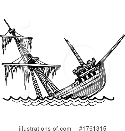 Boat Clipart #1761315 by Vector Tradition SM