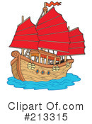 Ship Clipart #213315 by visekart