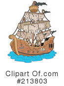 Ship Clipart #213803 by visekart