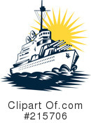 Ship Clipart #215706 by patrimonio