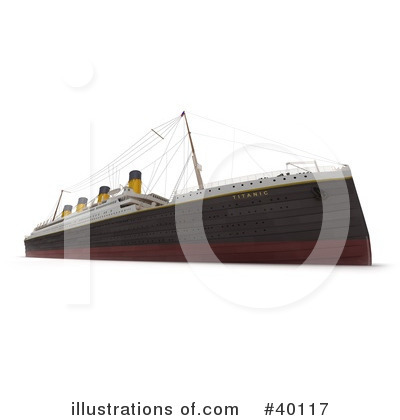 Cruise Ship Clipart #40117 by Frank Boston