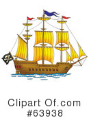 Ship Clipart #63938 by Alex Bannykh