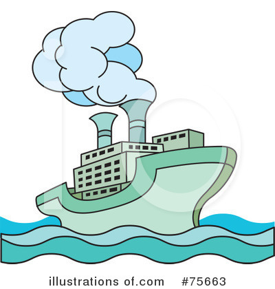 Cruise Ship Clipart #75663 by Lal Perera