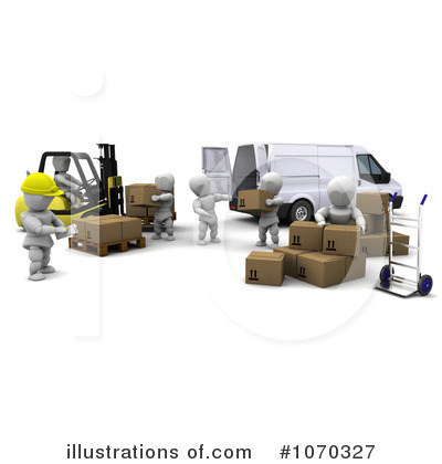 Fork Lift Clipart #1070327 by KJ Pargeter