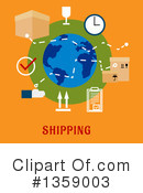 Shipping Clipart #1359003 by Vector Tradition SM
