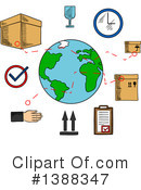 Shipping Clipart #1388347 by Vector Tradition SM