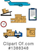 Shipping Clipart #1388348 by Vector Tradition SM