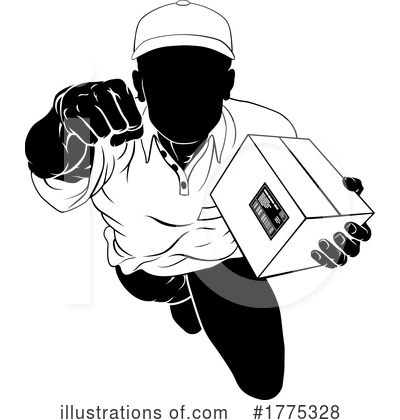 Delivery Man Clipart #1775328 by AtStockIllustration