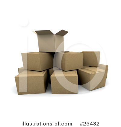 Royalty-Free (RF) Shipping Industry Clipart Illustration by KJ Pargeter - Stock Sample #25482