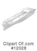 Ships Clipart #12028 by AtStockIllustration