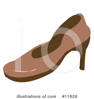 Shoe Clipart #11626 by AtStockIllustration