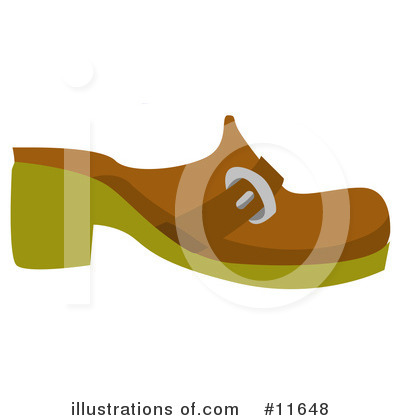 Royalty-Free (RF) Shoe Clipart Illustration by AtStockIllustration - Stock Sample #11648