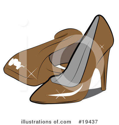 Royalty-Free (RF) Shoes Clipart Illustration by Vitmary Rodriguez - Stock Sample #19437