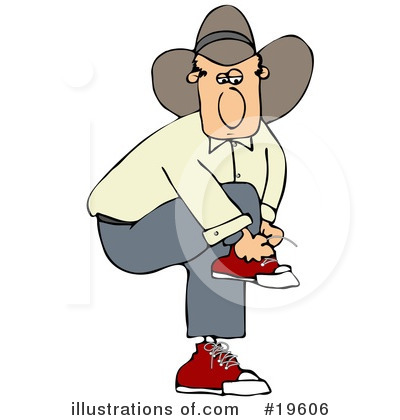 Royalty-Free (RF) Shoes Clipart Illustration by djart - Stock Sample #19606