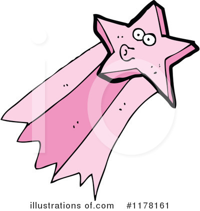 Royalty-Free (RF) Shooting Star Clipart Illustration by lineartestpilot - Stock Sample #1178161