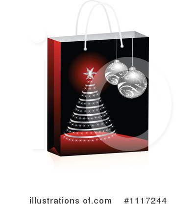 Royalty-Free (RF) Shopping Bag Clipart Illustration by Andrei Marincas - Stock Sample #1117244