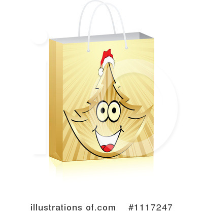 Royalty-Free (RF) Shopping Bag Clipart Illustration by Andrei Marincas - Stock Sample #1117247
