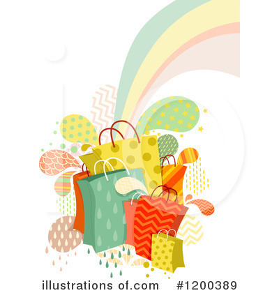 Shopping Bag Clipart #1200389 by BNP Design Studio