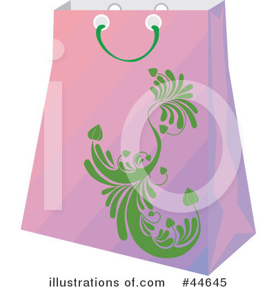Royalty-Free (RF) Shopping Bag Clipart Illustration by MilsiArt - Stock Sample #44645