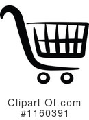 Shopping Cart Clipart #1160391 by Vector Tradition SM