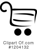 Shopping Cart Clipart #1204132 by Vector Tradition SM